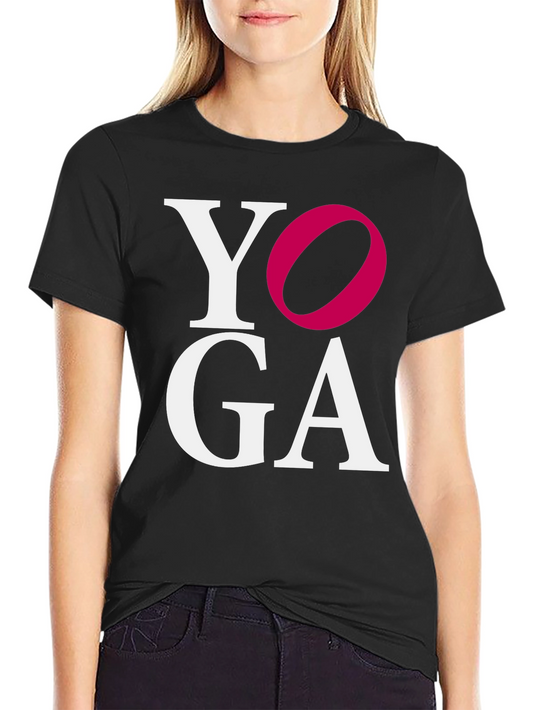 Yoga Graphic Tee - Stylish & Comfortable