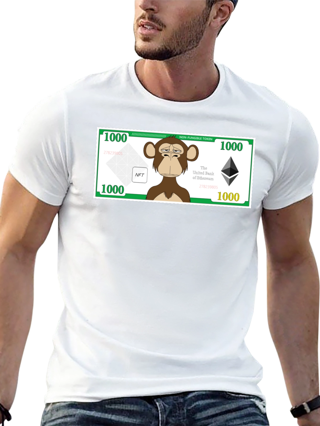 NFT Bored Ape Funny Money T-Shirt