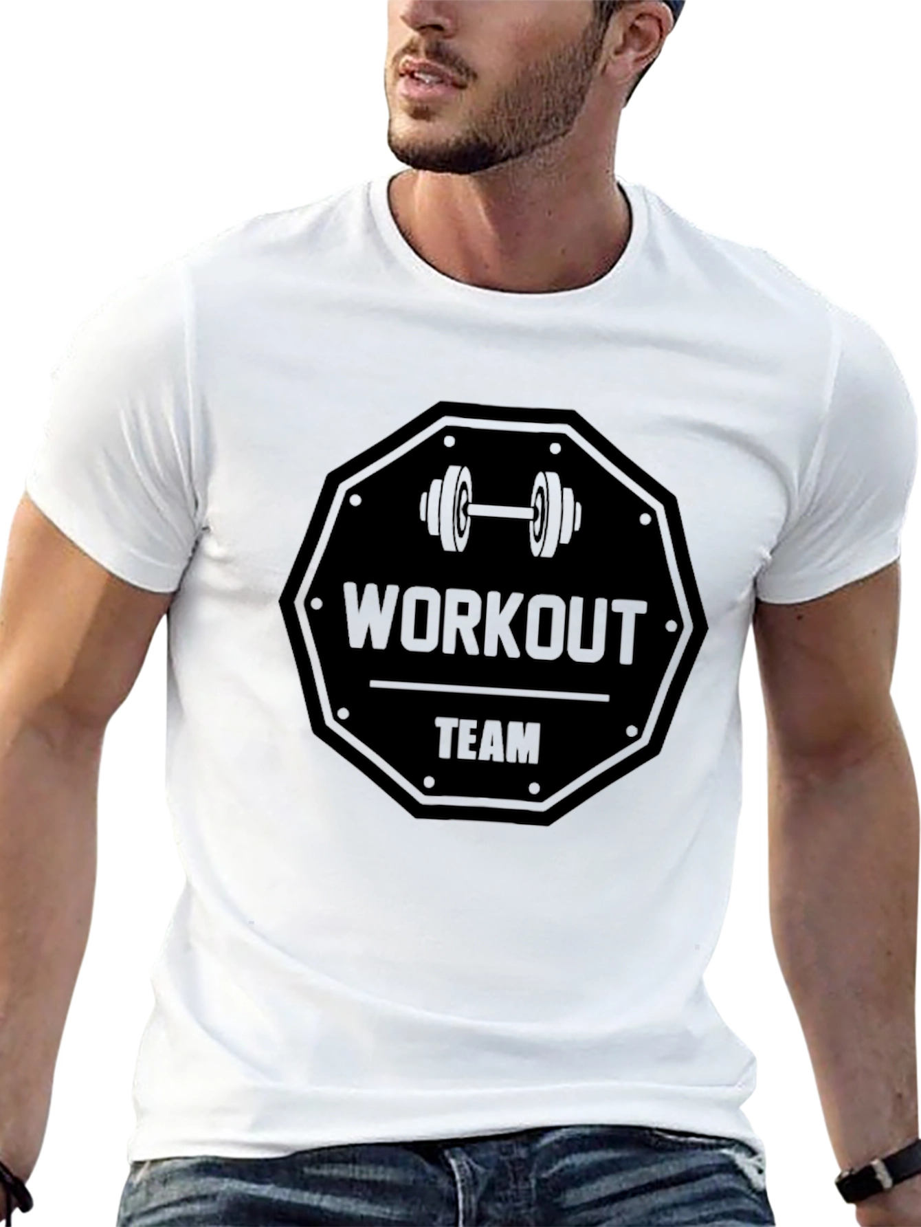 Workout Team Black T-Shirt