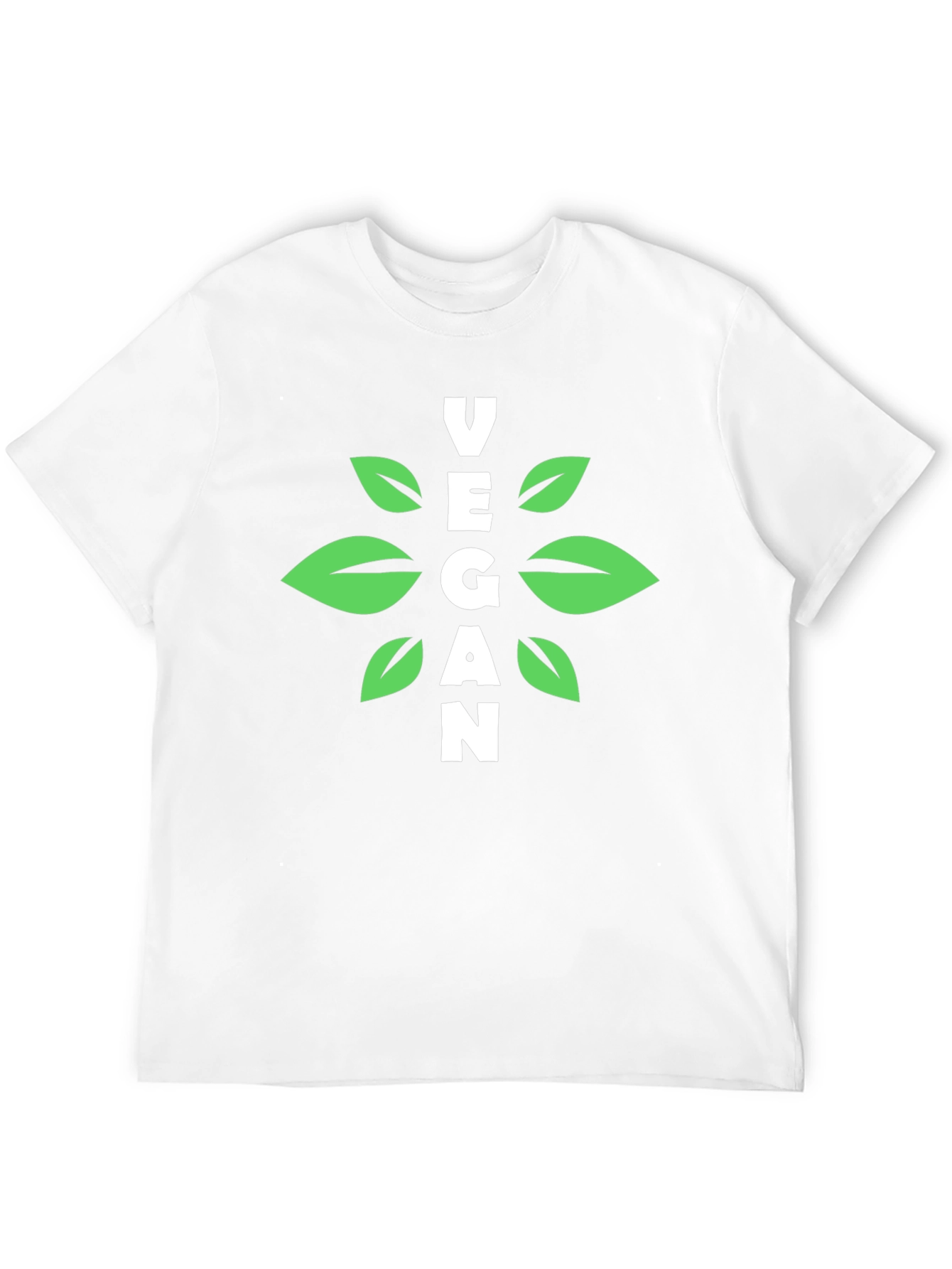 Vegan Graphic Tee - Black