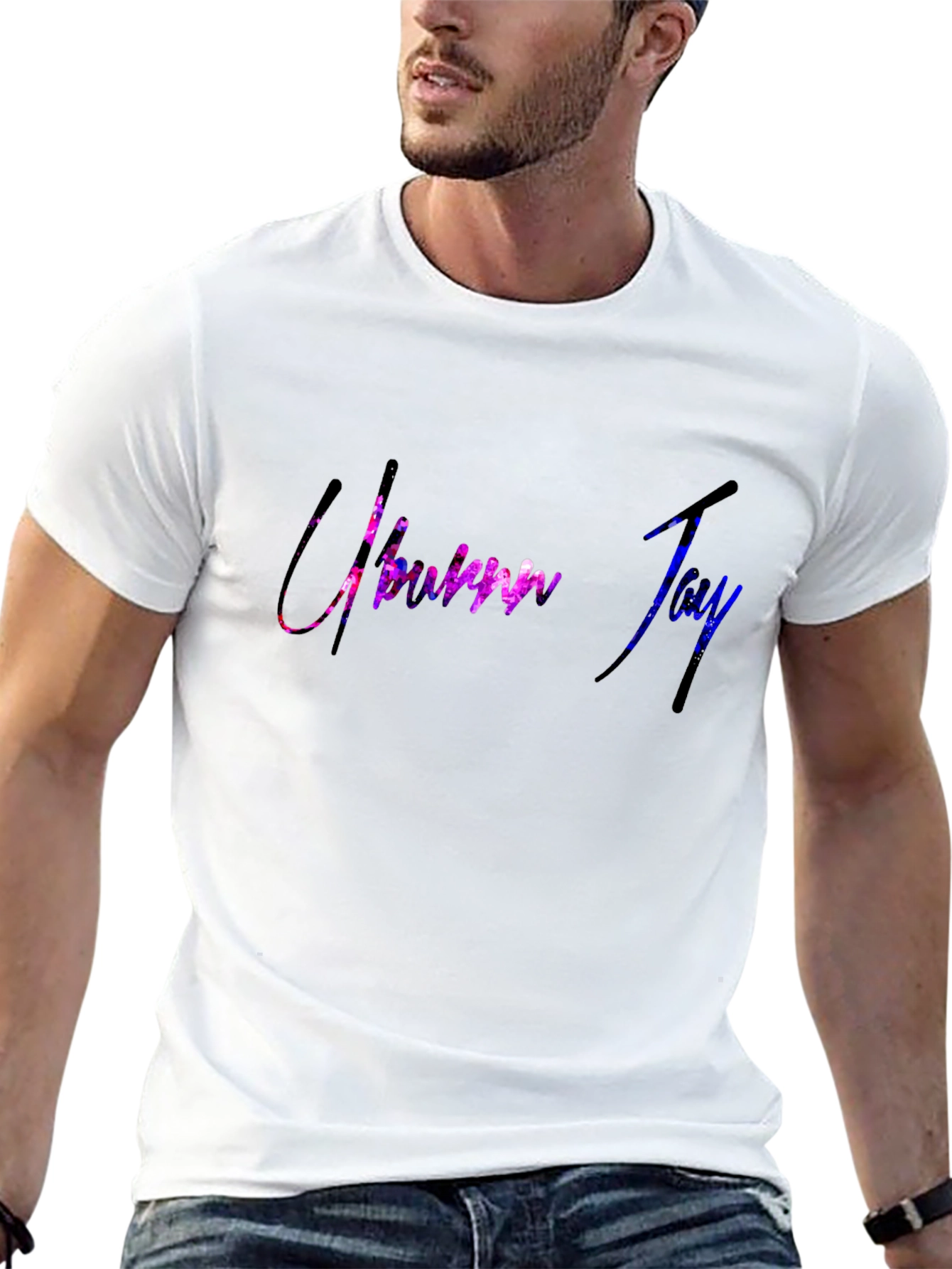 Galaxy Style Graphic Tee - Unisex Cotton T-Shirt