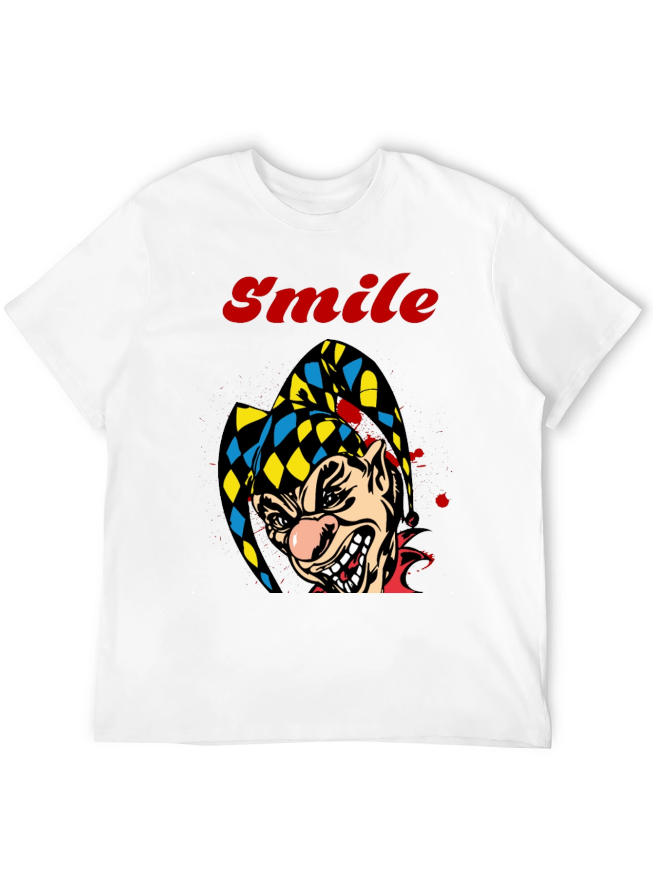 Creepy Clown Smile Graphic Tee