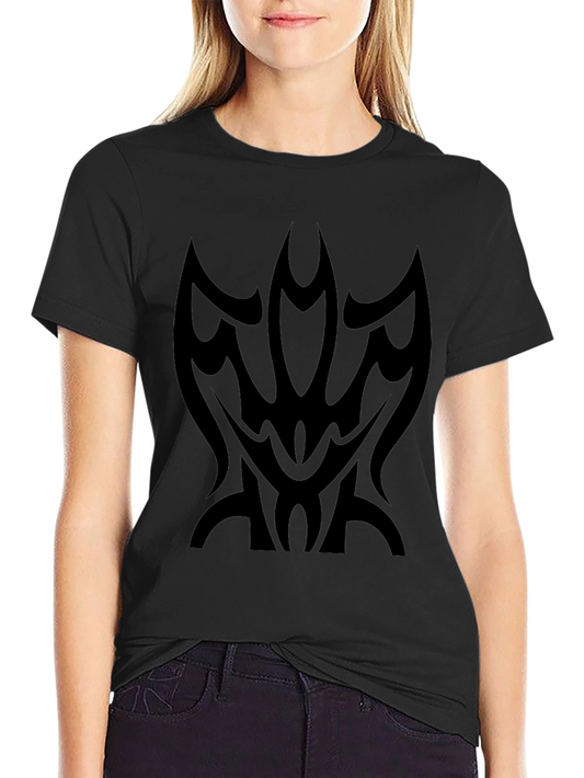 Tribal Design Black T-Shirt