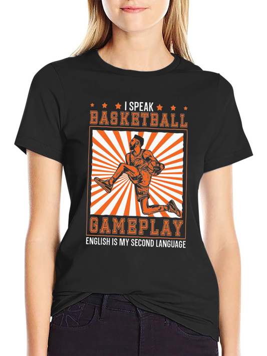 Basketball Gameplay Graphic Tee - Speak the Game!