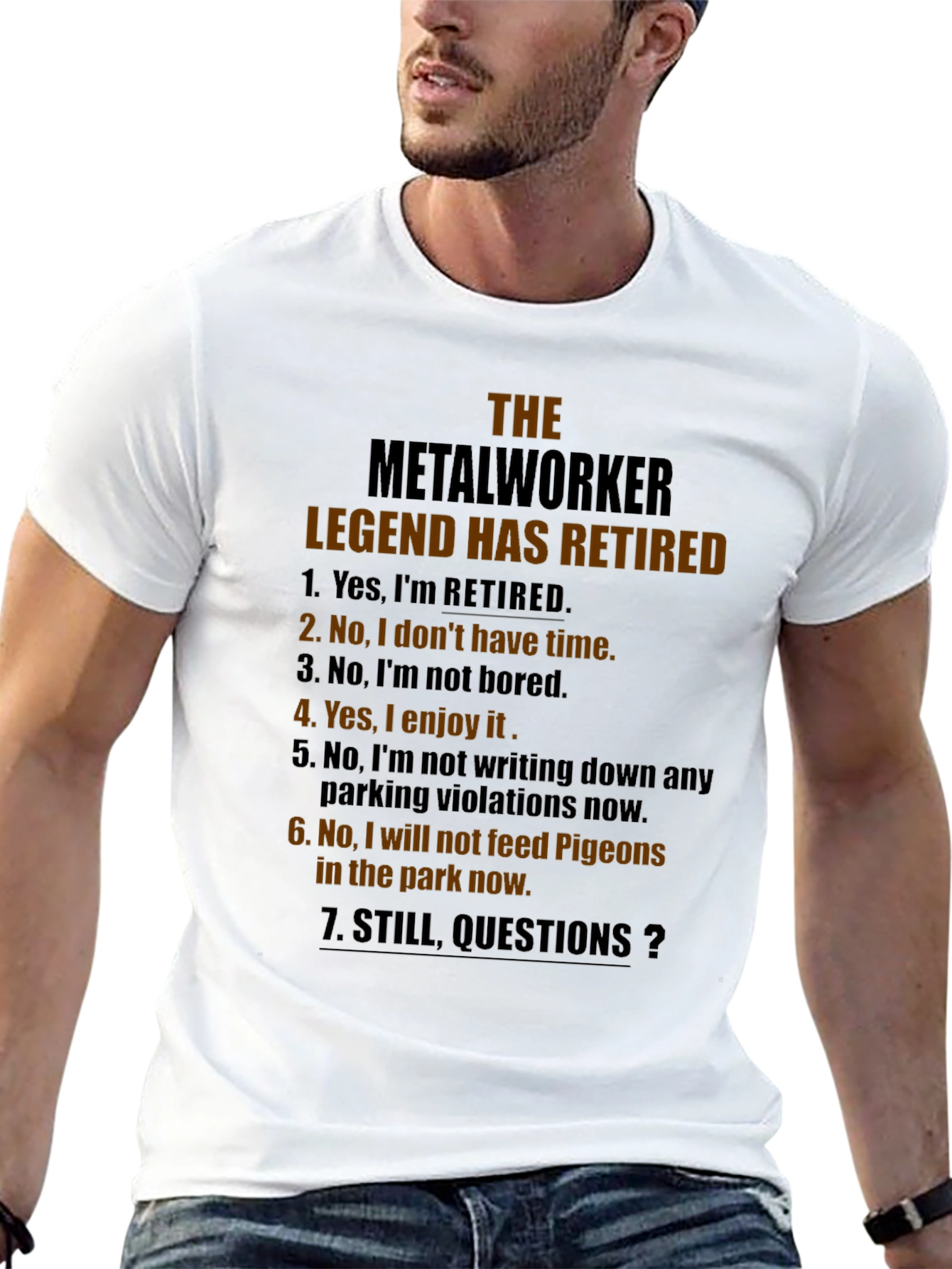 Metalworker Legend Retired Graphic Tee