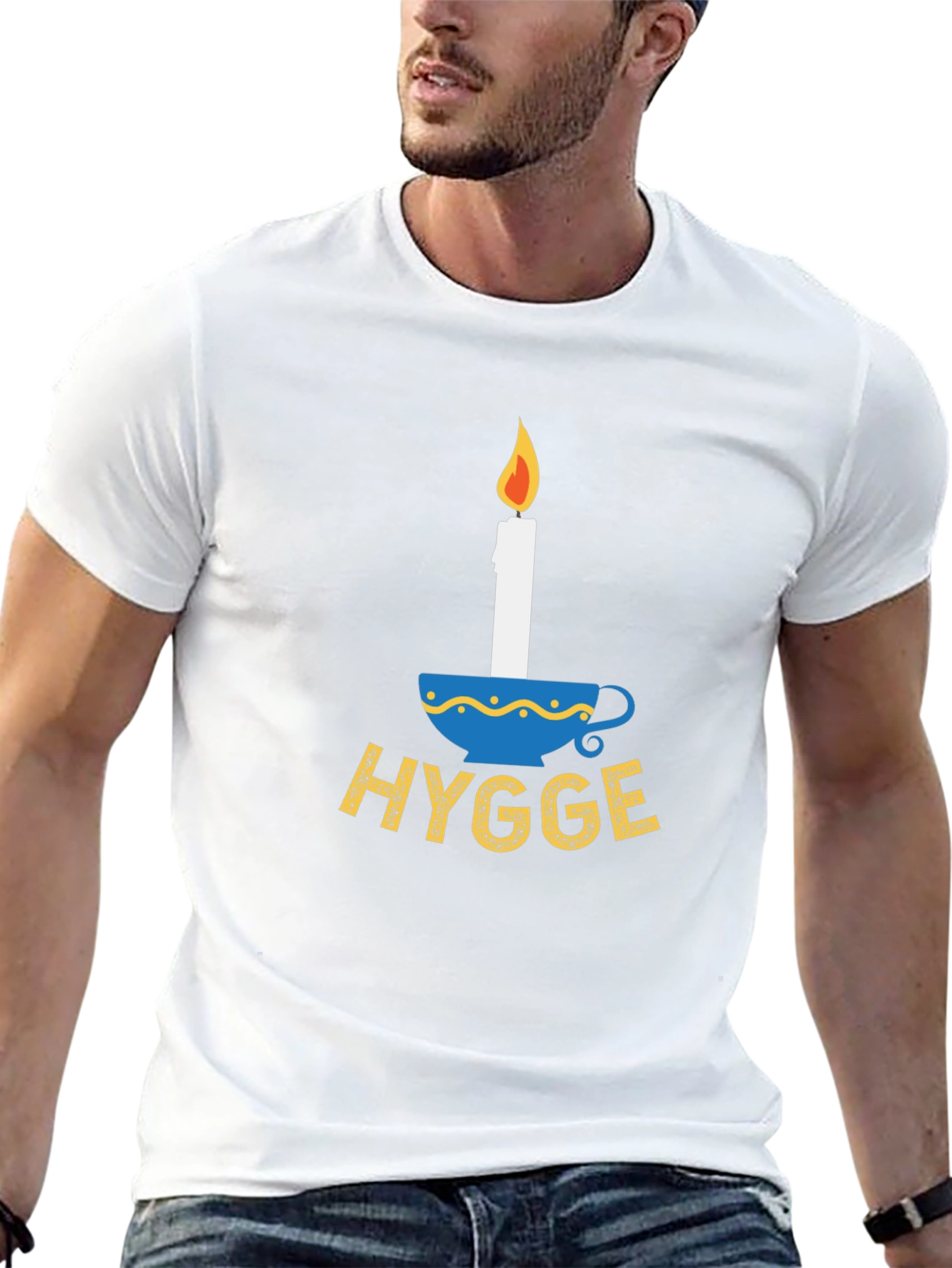 Hygge Candle Comfort Graphic Tee