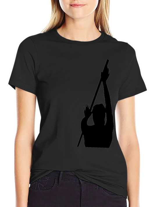 Black Silhouette Graphic Tee - Modern Fit