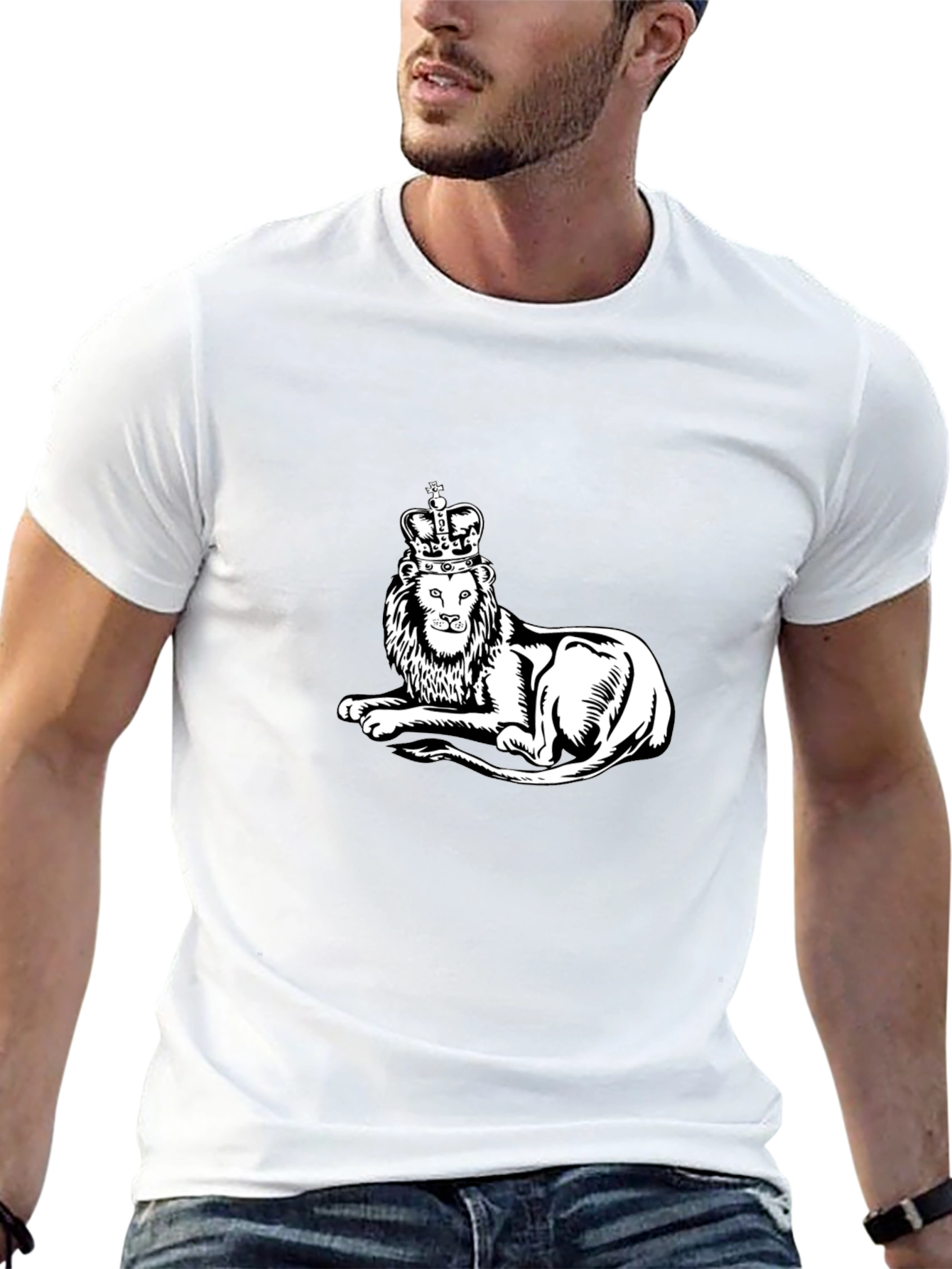 Lion King Graphic T-Shirt - Black