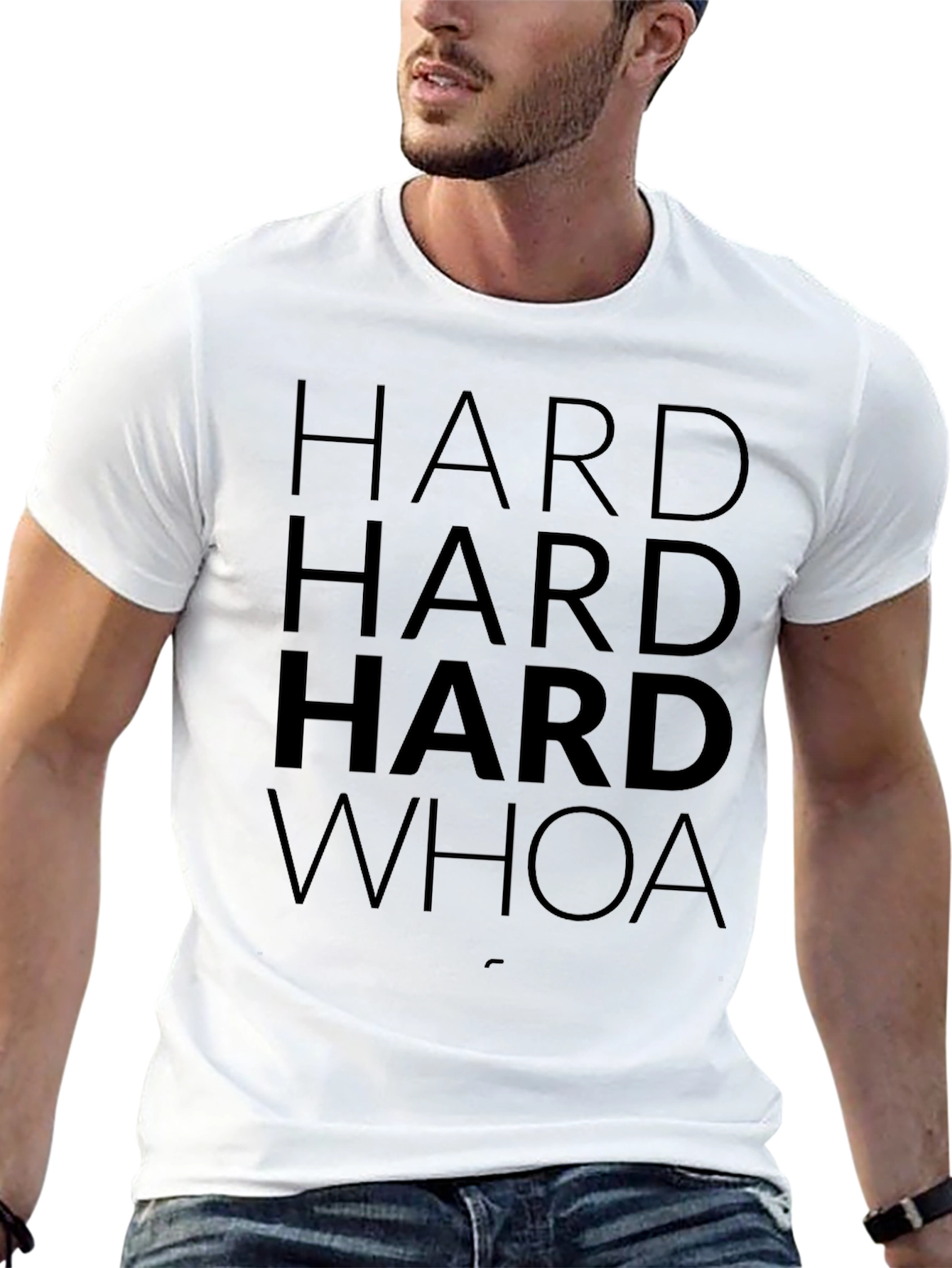 Hard Whoa Graphic T-Shirt