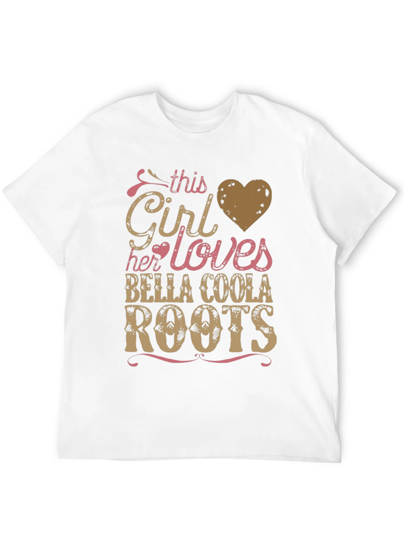 Bella Coola Roots T-Shirt - Girl Loves Her Roots