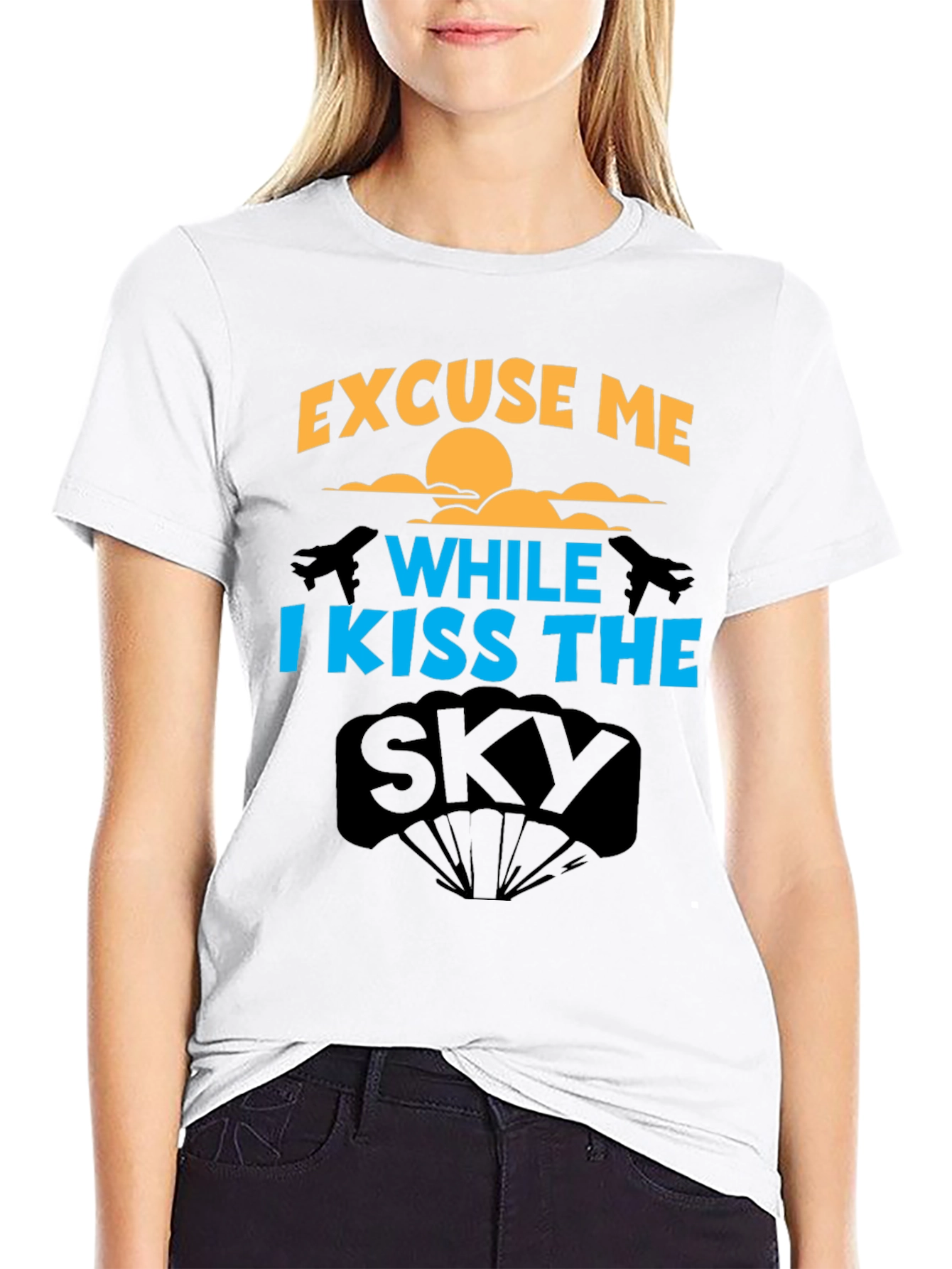 Excuse Me While I Kiss the Sky T-Shirt