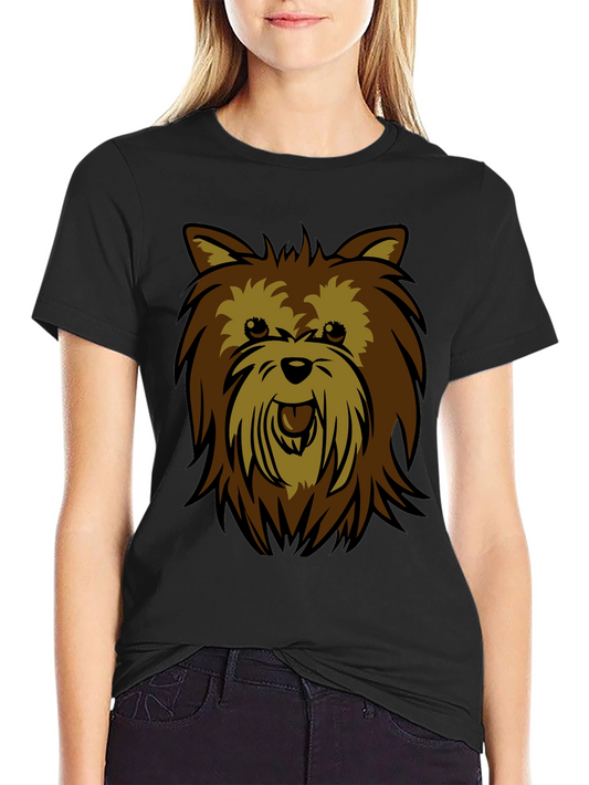 Yorkie Dog Graphic Tee - Funny Cute Puppy T-Shirt