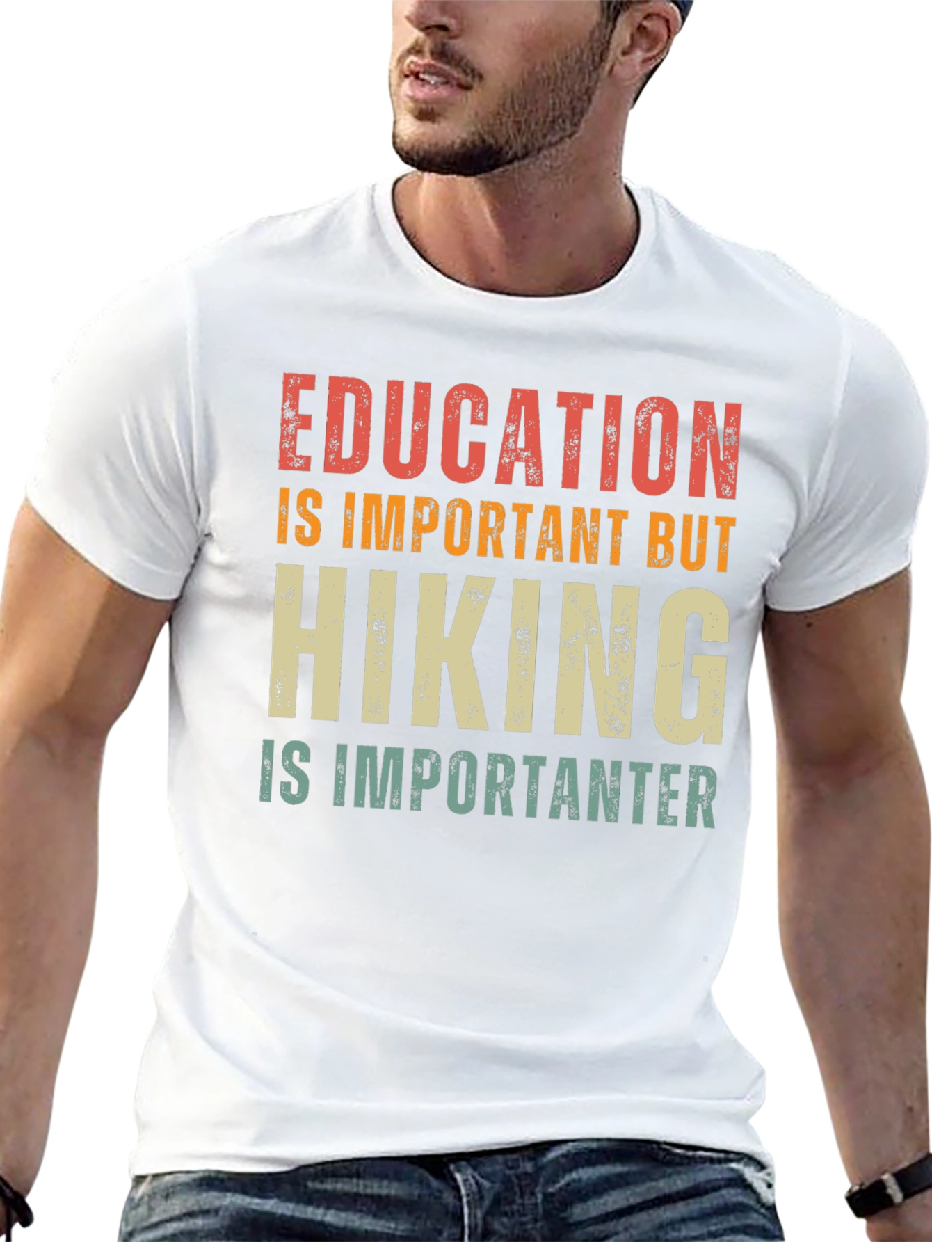 Hiking is Importanter Graphic Tee