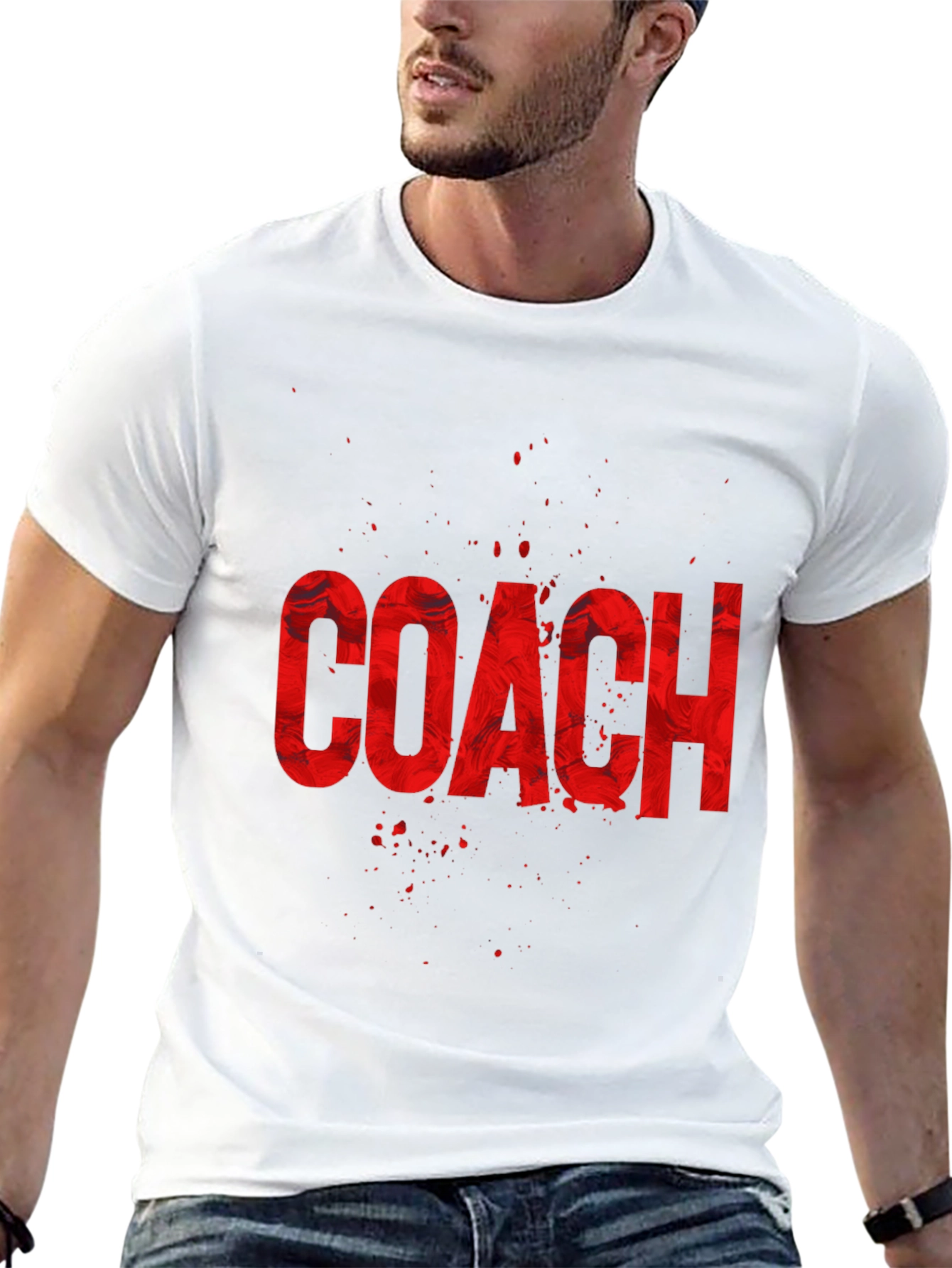 Coach Graphic T-Shirt - Bold Statement Tee