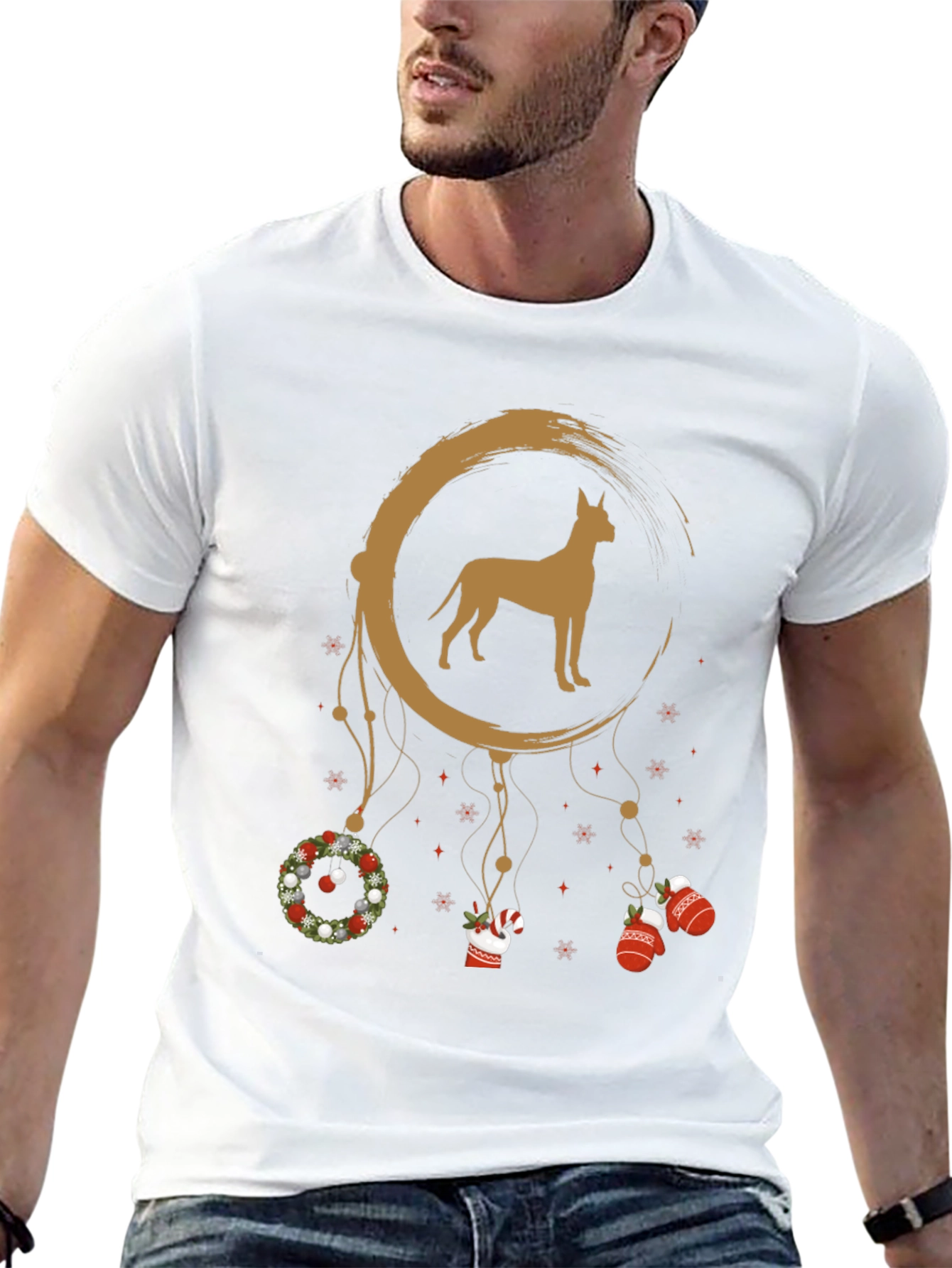 Dog Breed Christmas Dreamcatcher T-Shirt