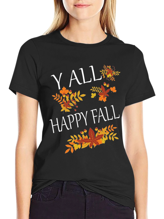 Yall Happy Fall T-Shirt