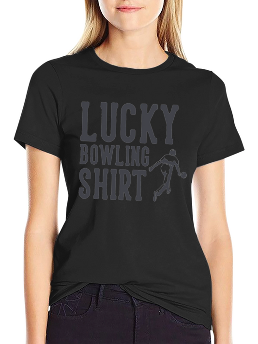 Lucky Bowling Shirt - Unique Bowler Tee