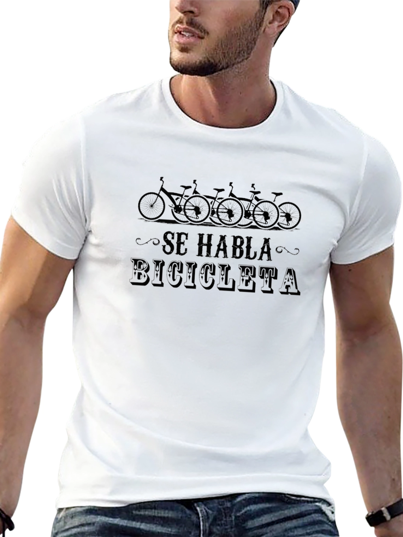 Se Habla Bicicleta Graphic T-Shirt