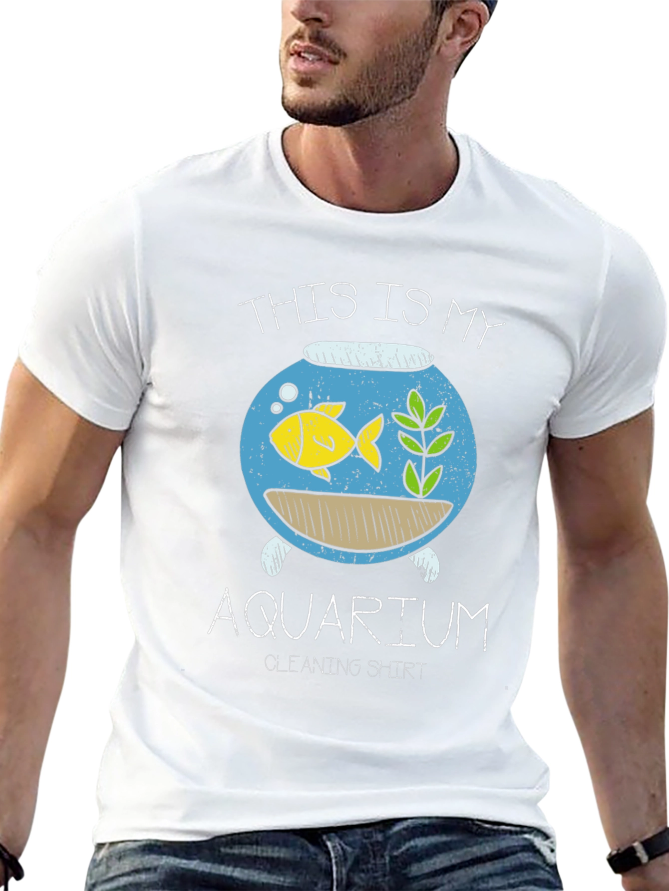 Aquarium Cleaning Shirt - Funny Fish Tank Keeper Tee