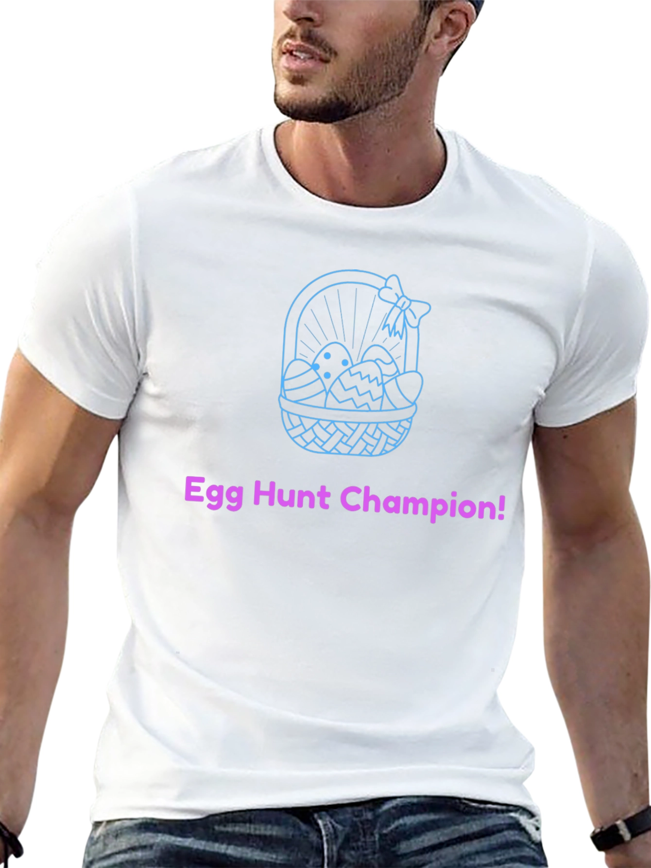 Egg Hunt Champion Graphic Tee