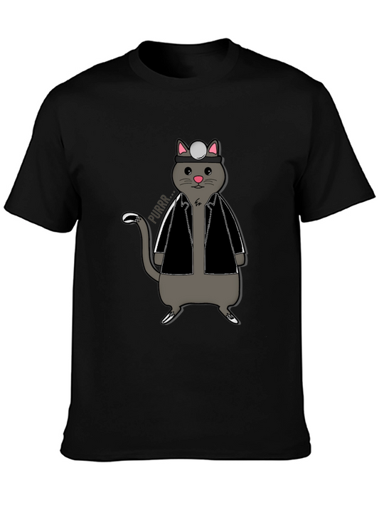 Doctor Cat T-Shirt - Cool & Unique Graphic Tee