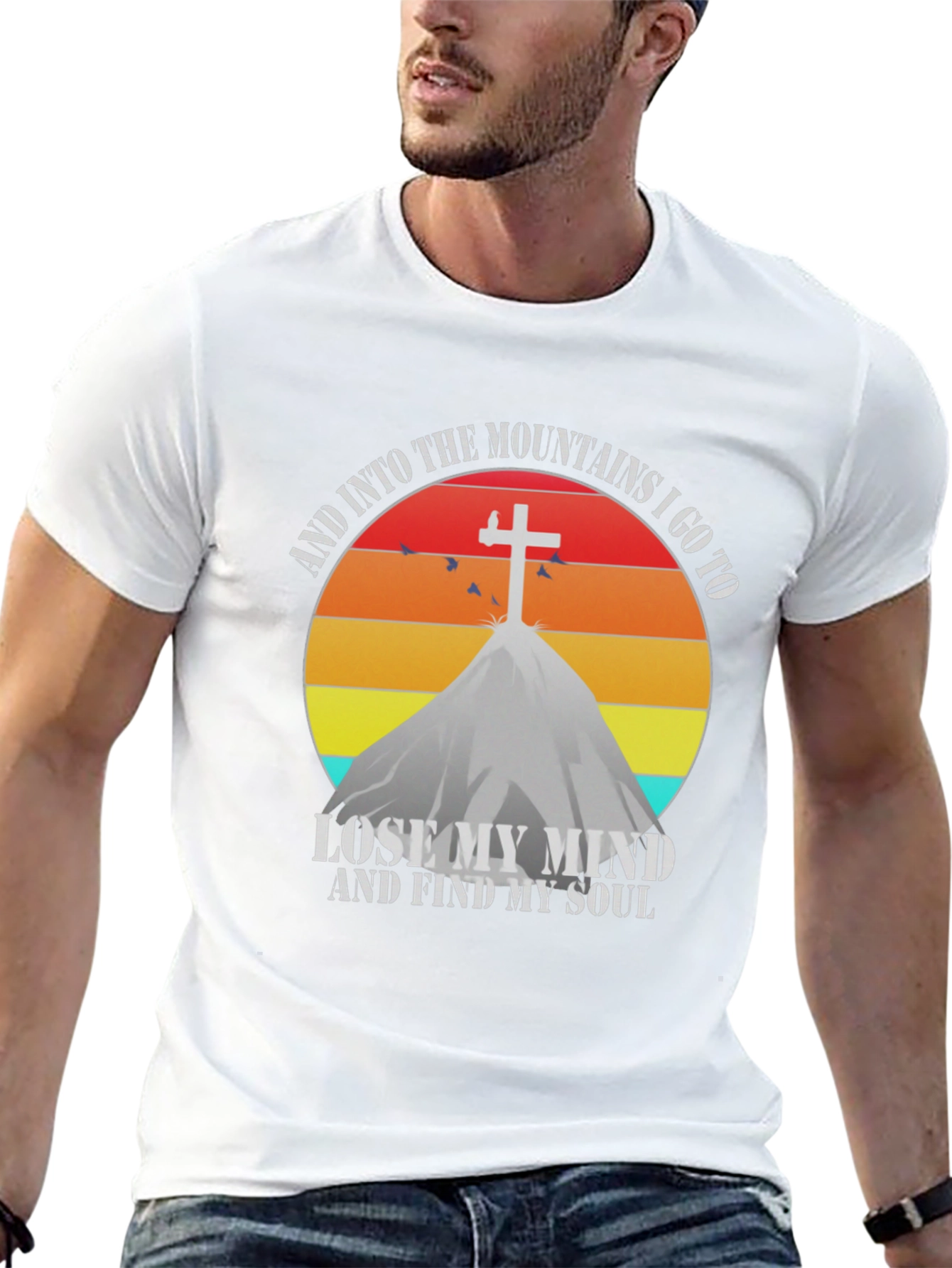 Mountains and Soul Graphic T-Shirt