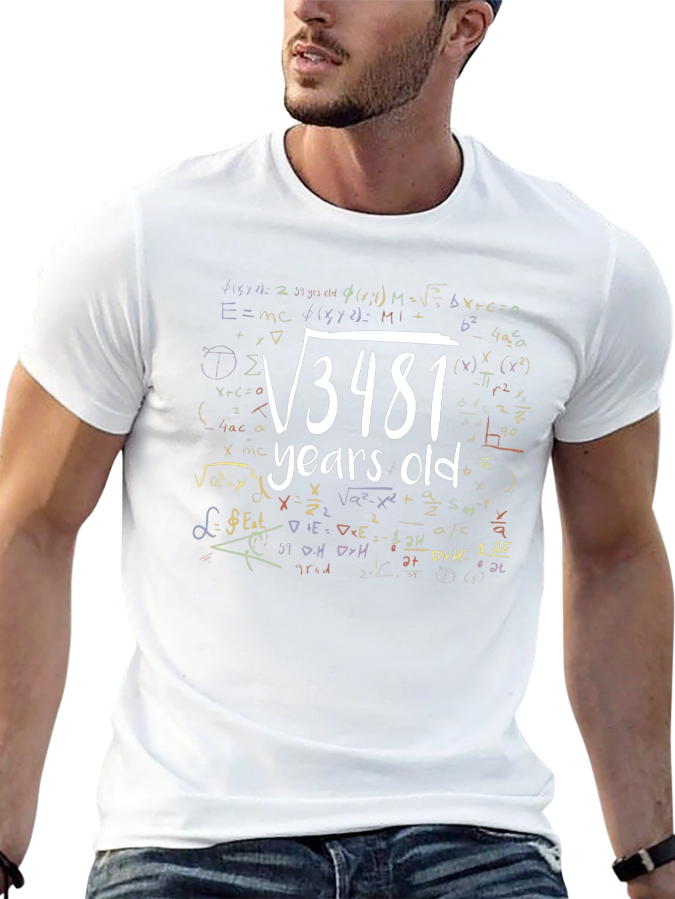 Funny Math Equation Birthday T-Shirt