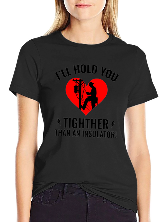 Electrician Love Black T-Shirt