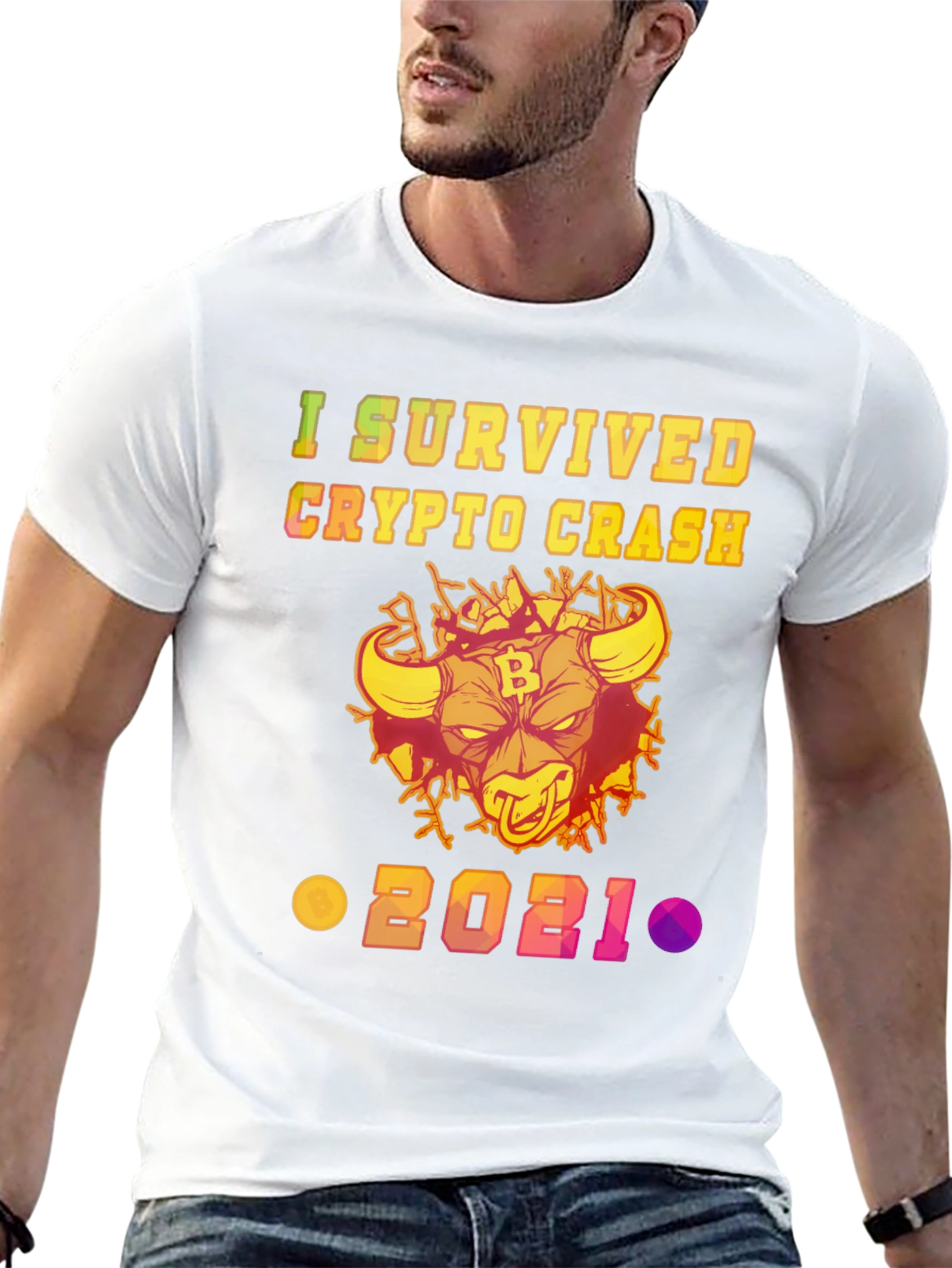 Crypto Crash Survivor 2021 T-Shirt