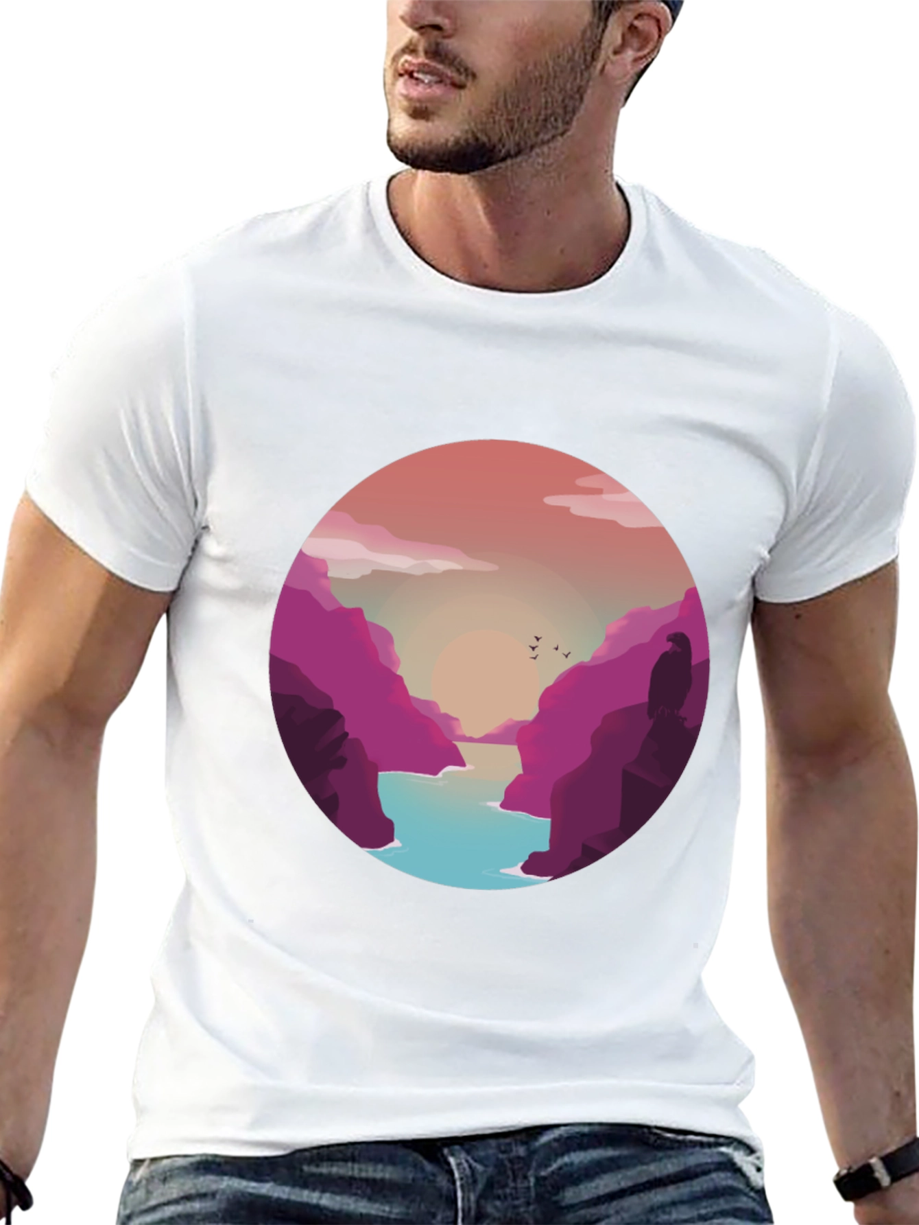 Sunset Vista Graphic Tee