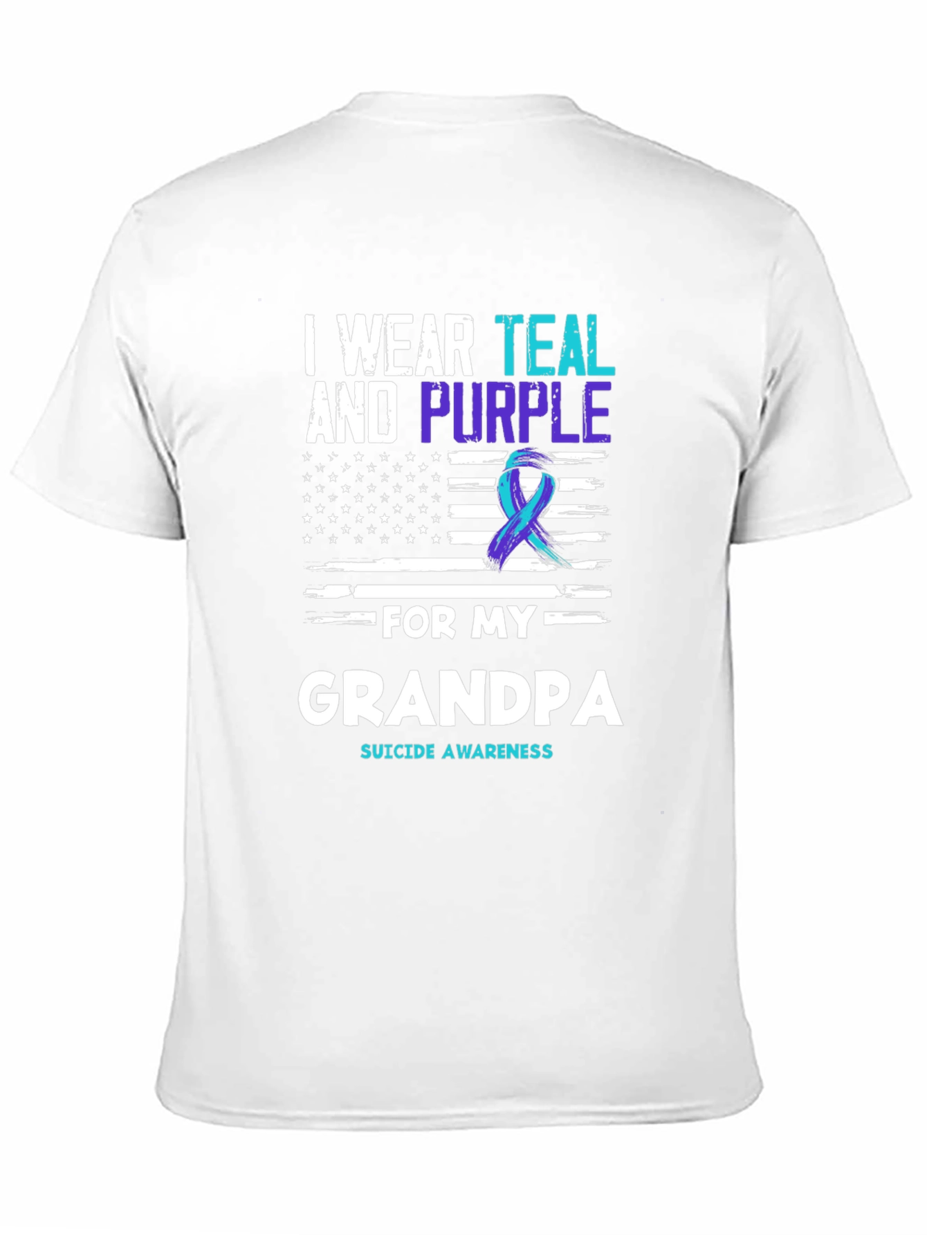 Teal & Purple Suicide Awareness T-Shirt