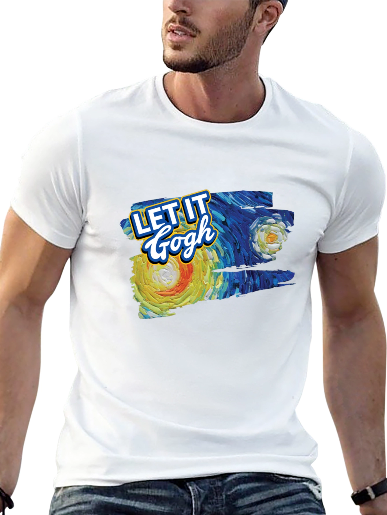 Let It Gogh T-Shirt - Artistic Tee
