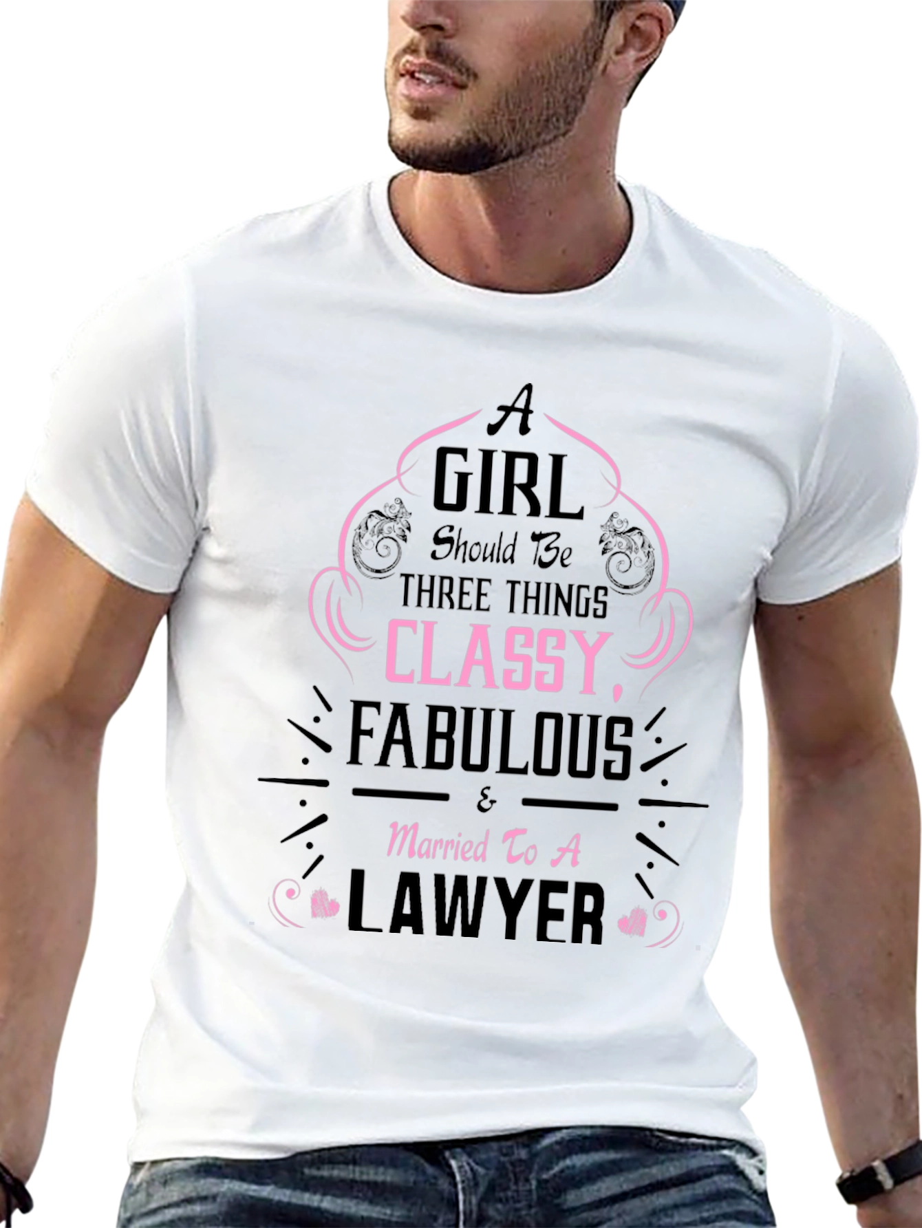 Classy Fabulous Lawyer Wife T-Shirt