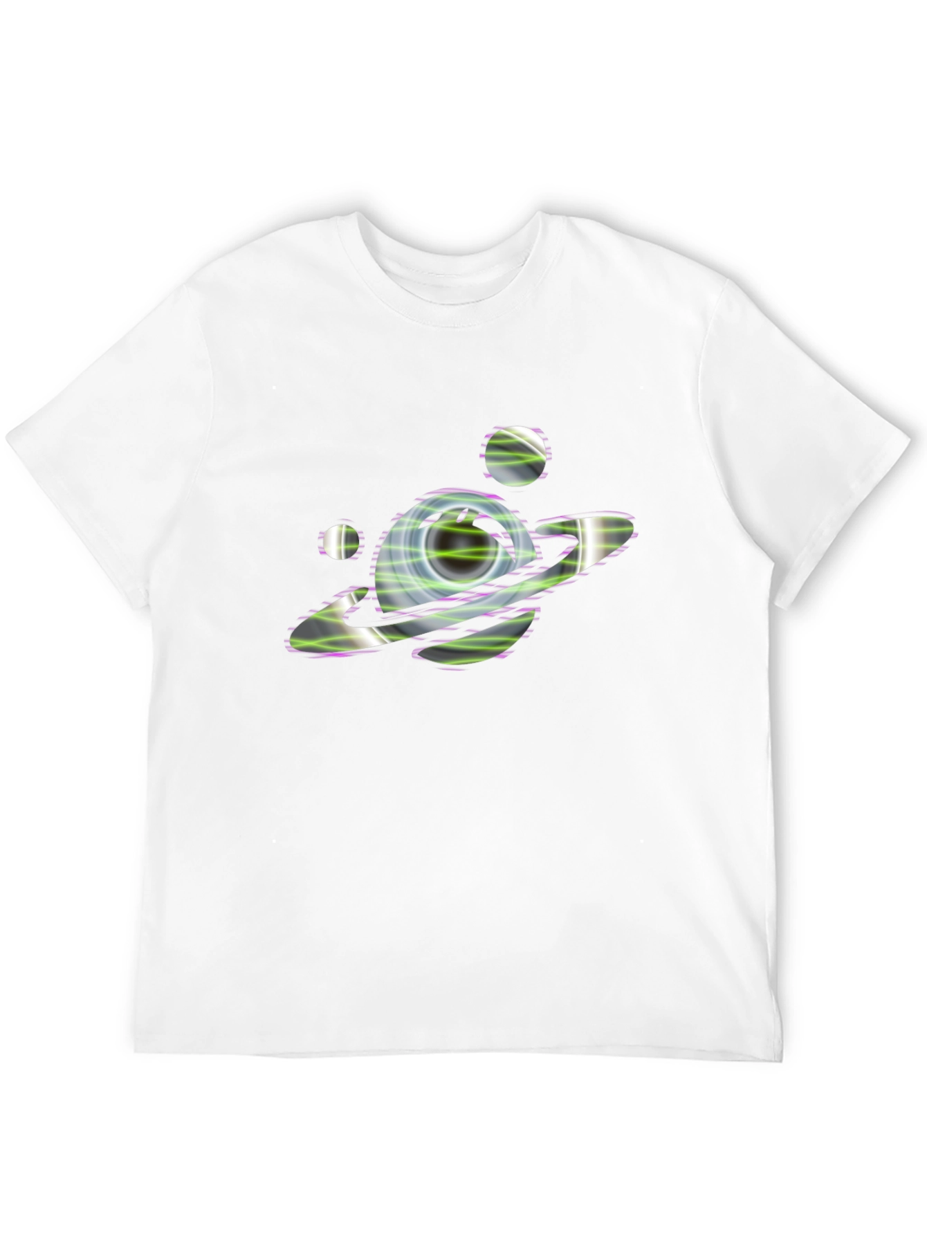Planet Graphic Black T-Shirt