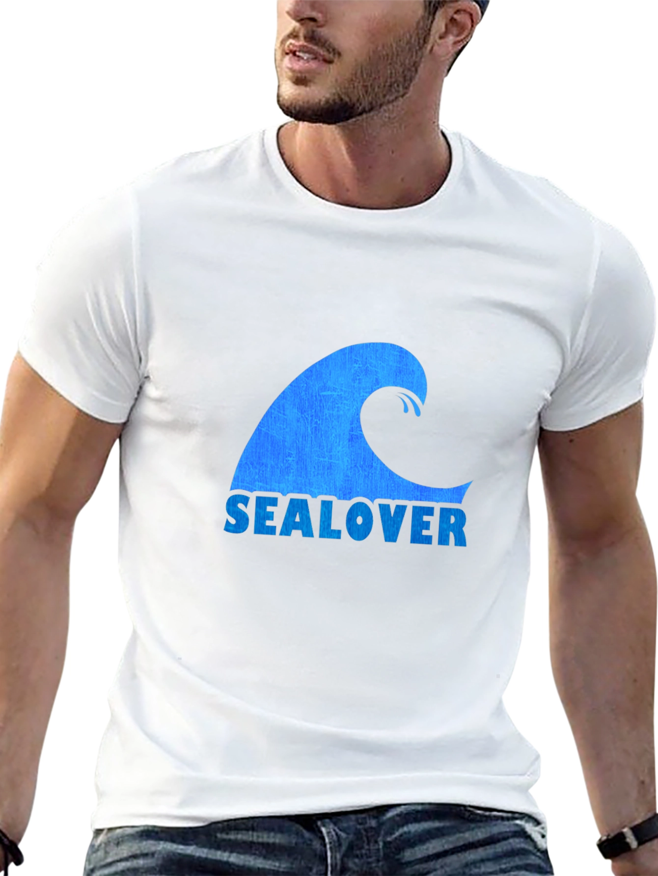 Sea Lover Tee - Ocean Wave Graphic T-Shirt