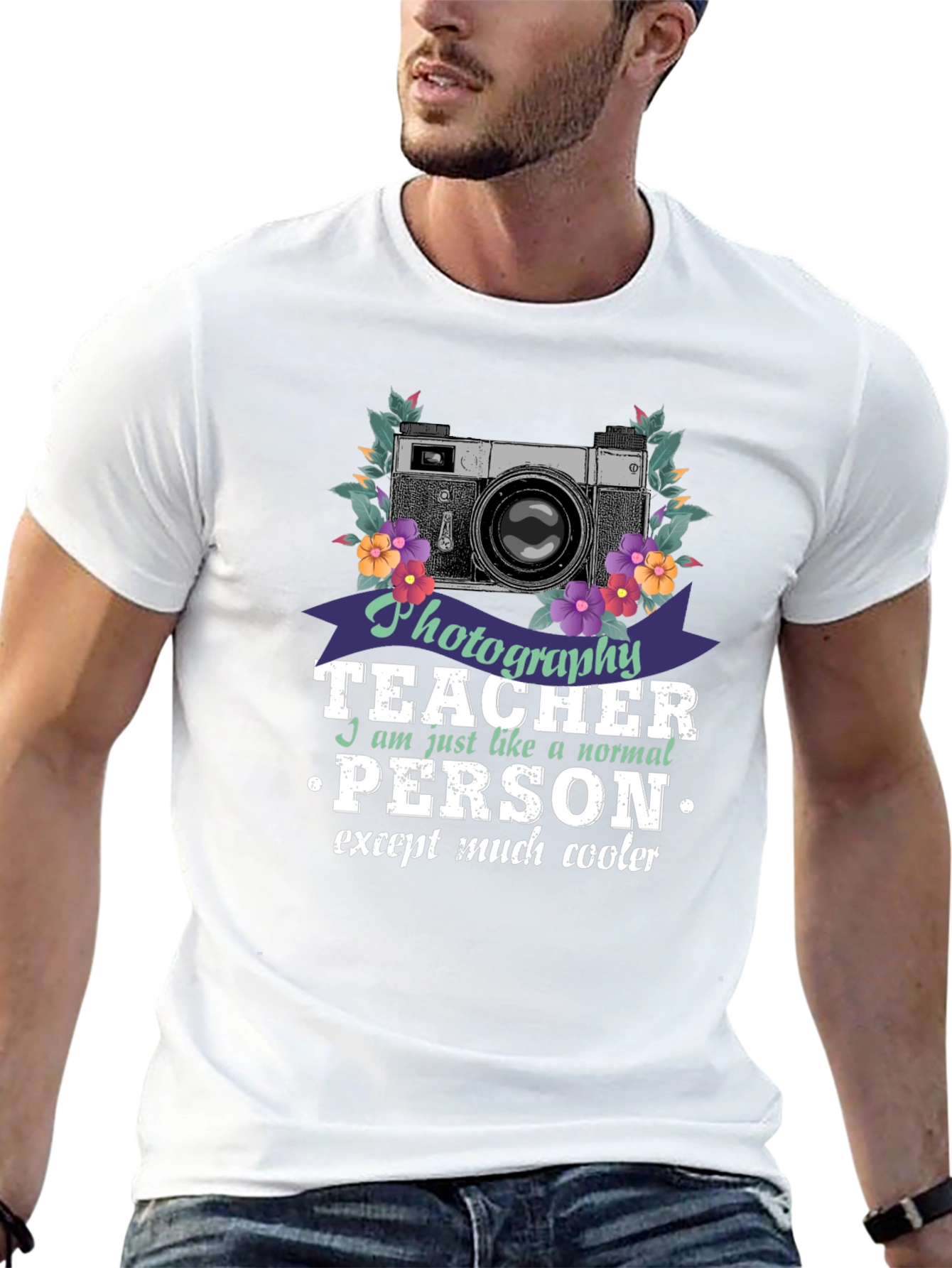 Photography Teacher Graphic T-Shirt