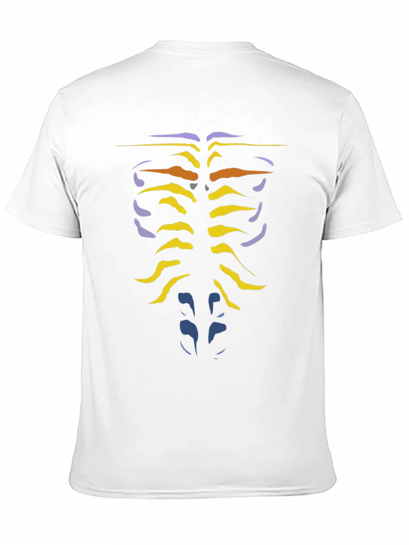 Rib Cage Graphic Tee - Fun Halloween Shirt