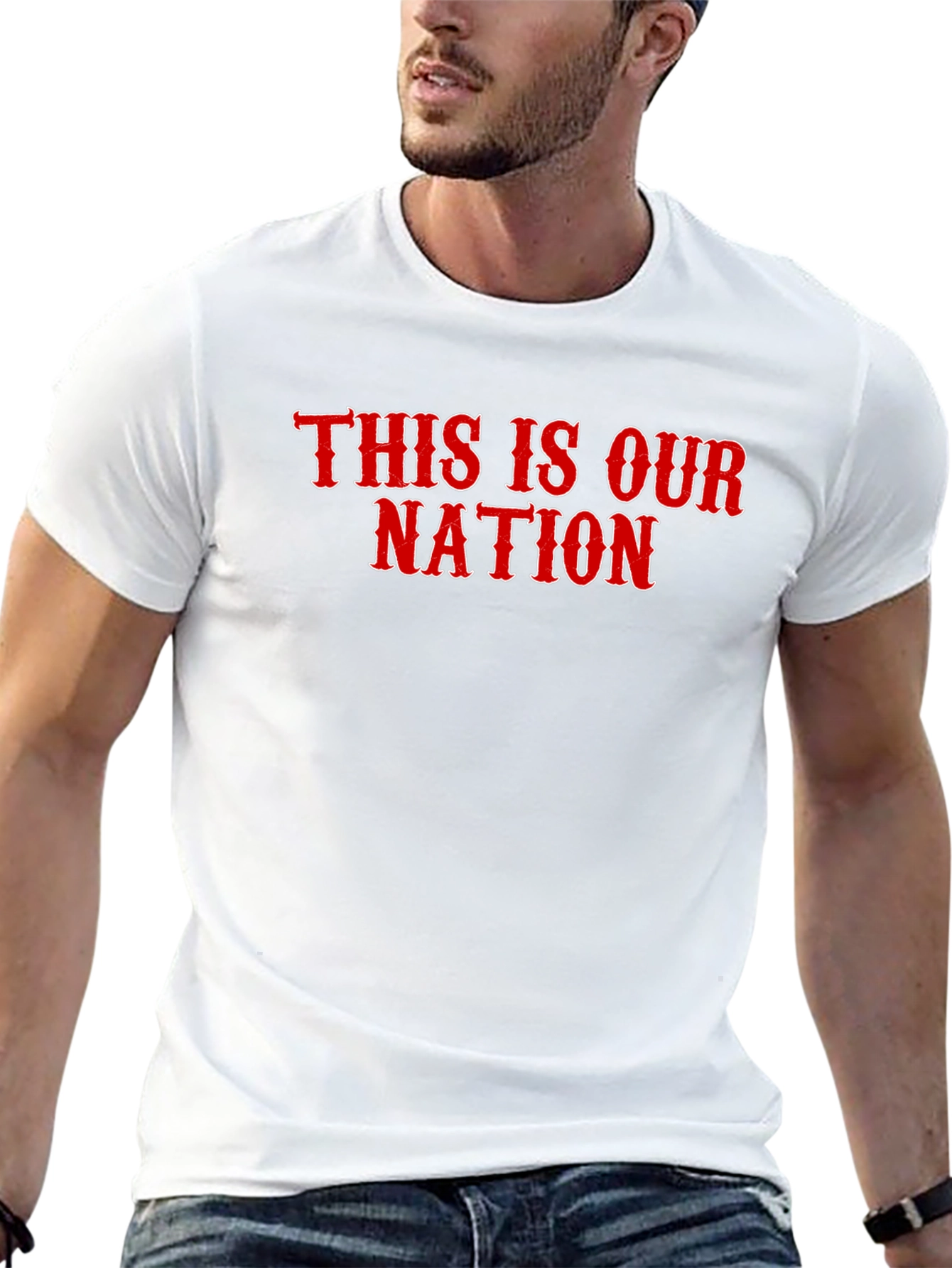 This is Our Nation Graphic Tee - Black