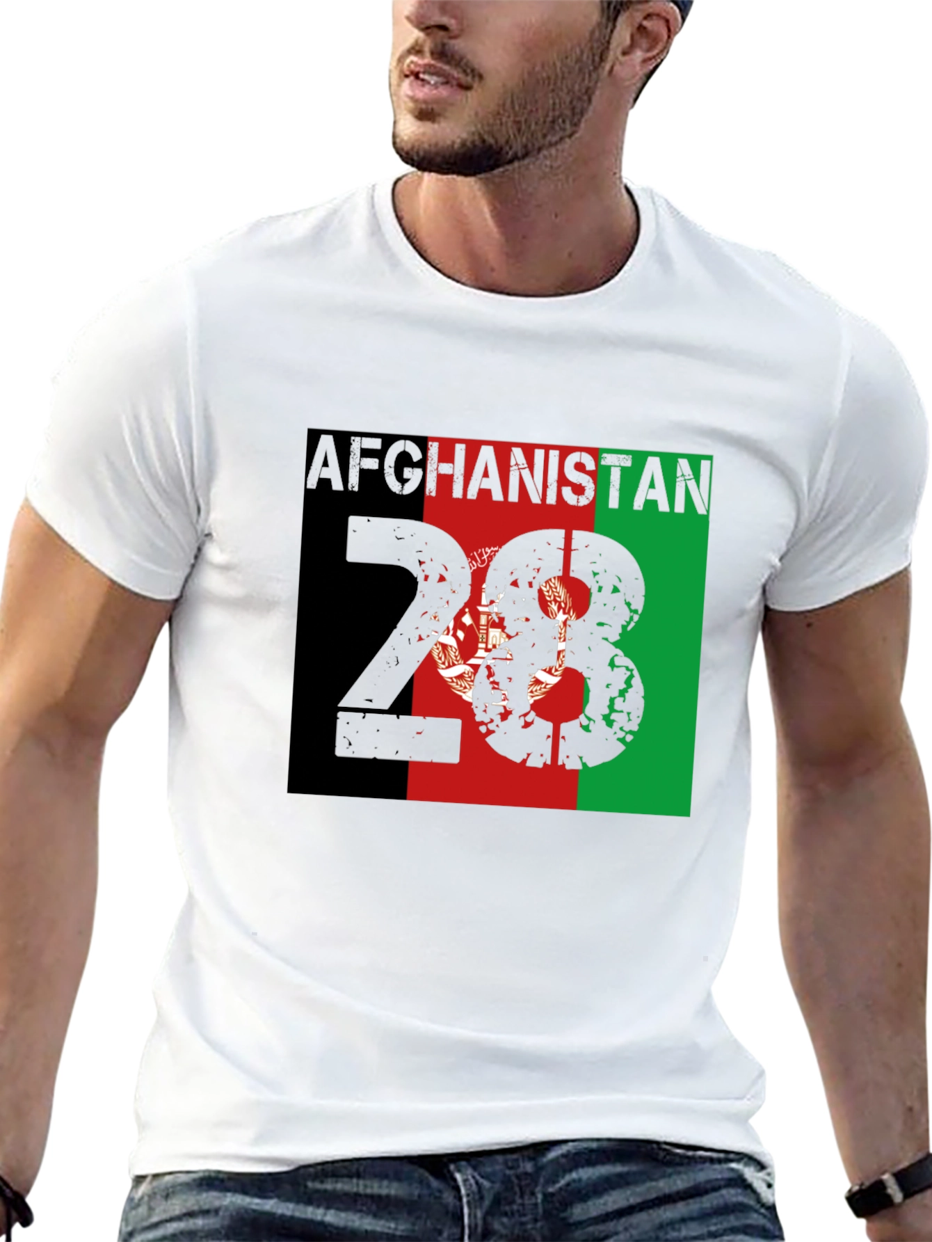 Afghanistan Flag T-Shirt - Patriotic Afghan Pride Tee