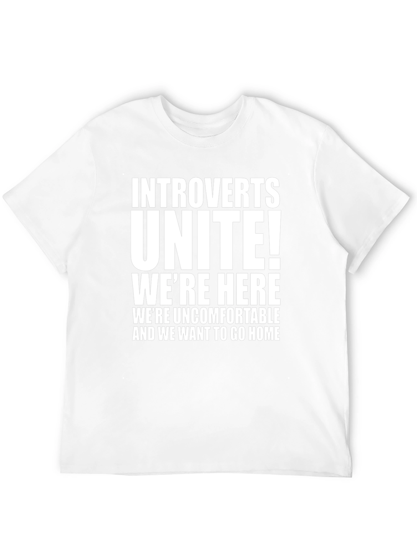 Introvert Unite! Funny Graphic Tee