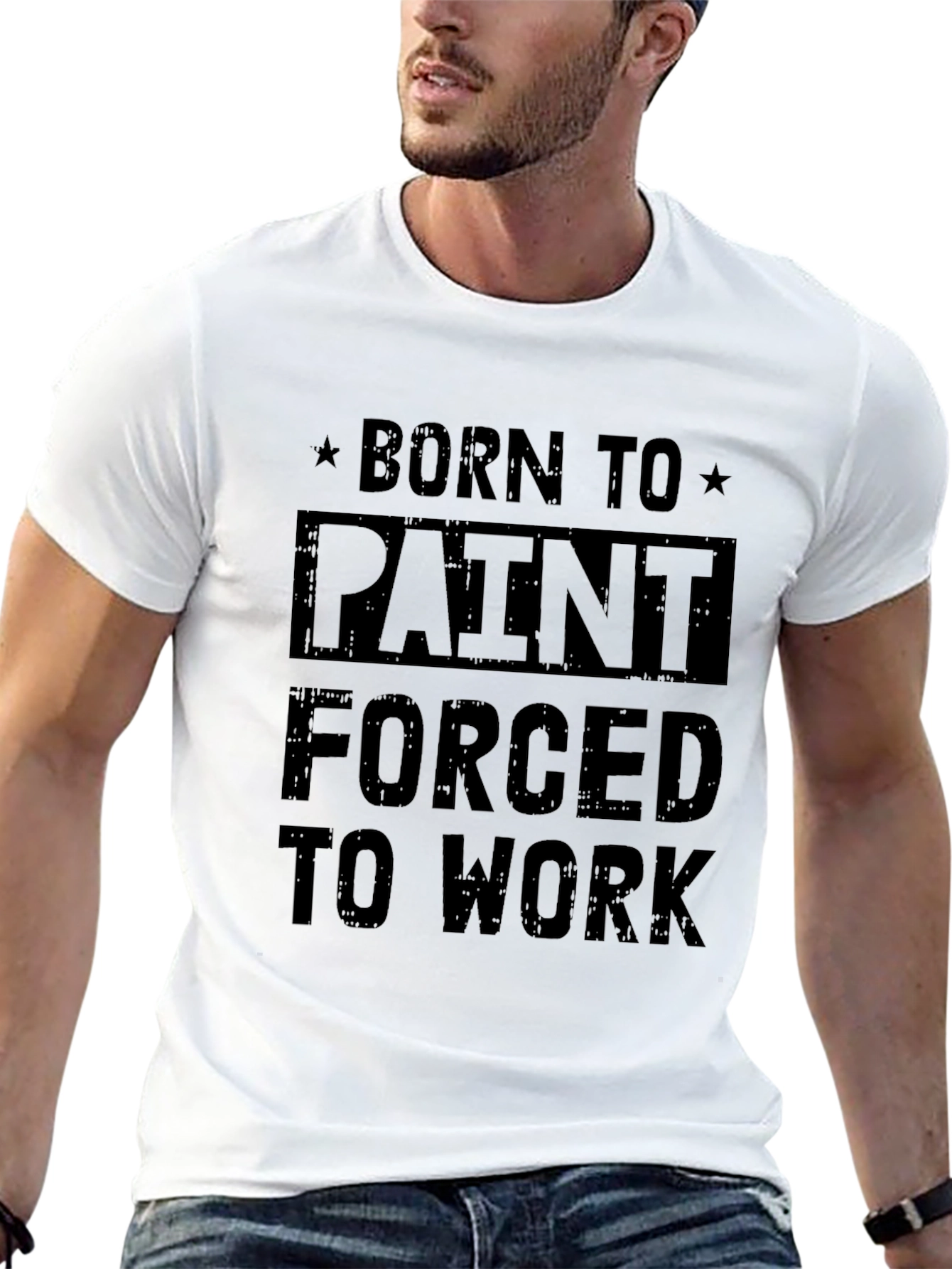 Born to Paint T-Shirt - Funny Painter Gift