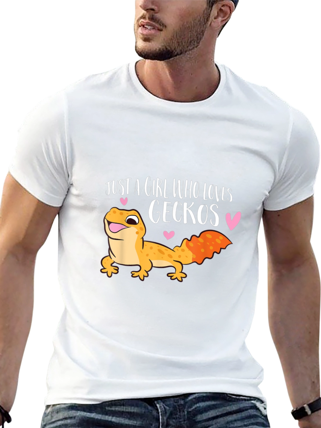 Just A Girl Who Loves Geckos T-Shirt