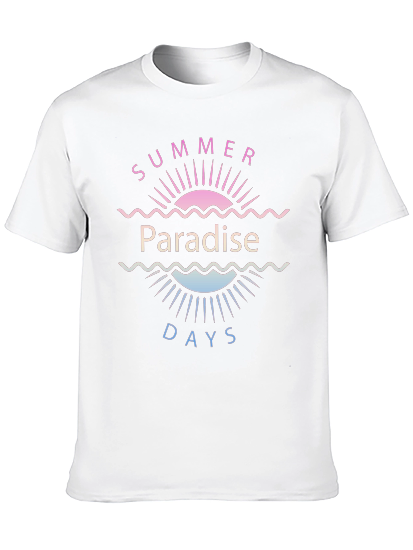 Summer Paradise Days Graphic T-Shirt