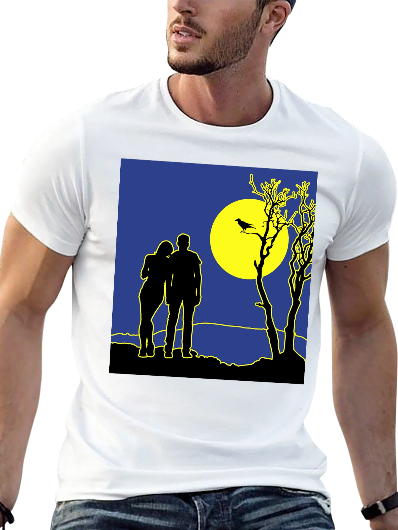 Moonlit Silhouette T-Shirt