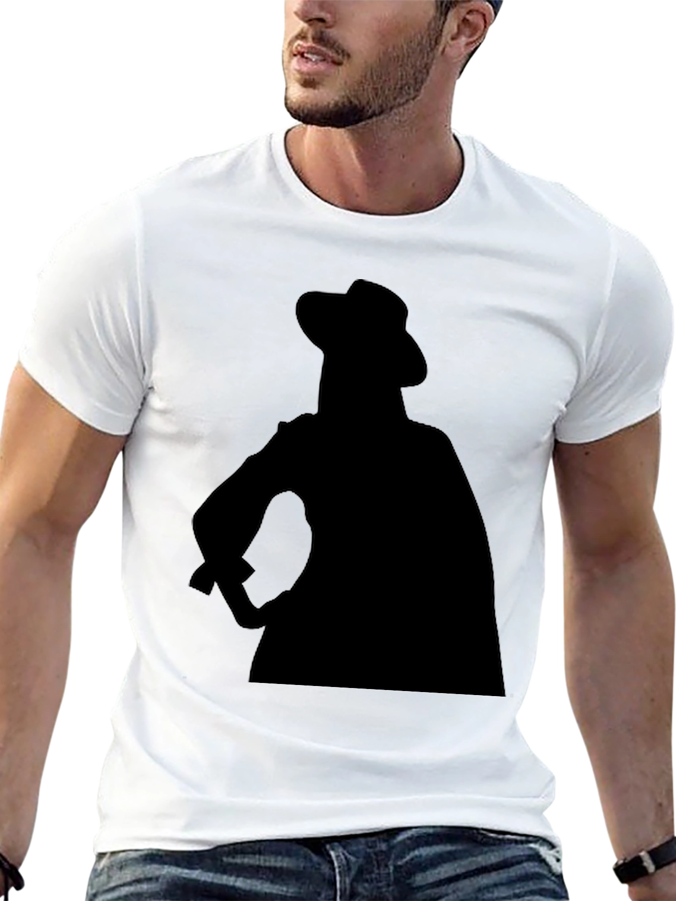 Silhouette T-Shirt - Retro Style