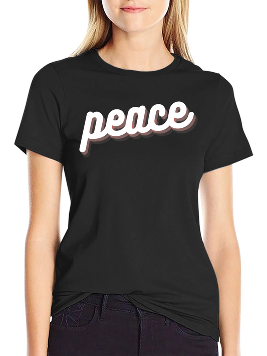Peace Graphic Tee - Casual Comfort