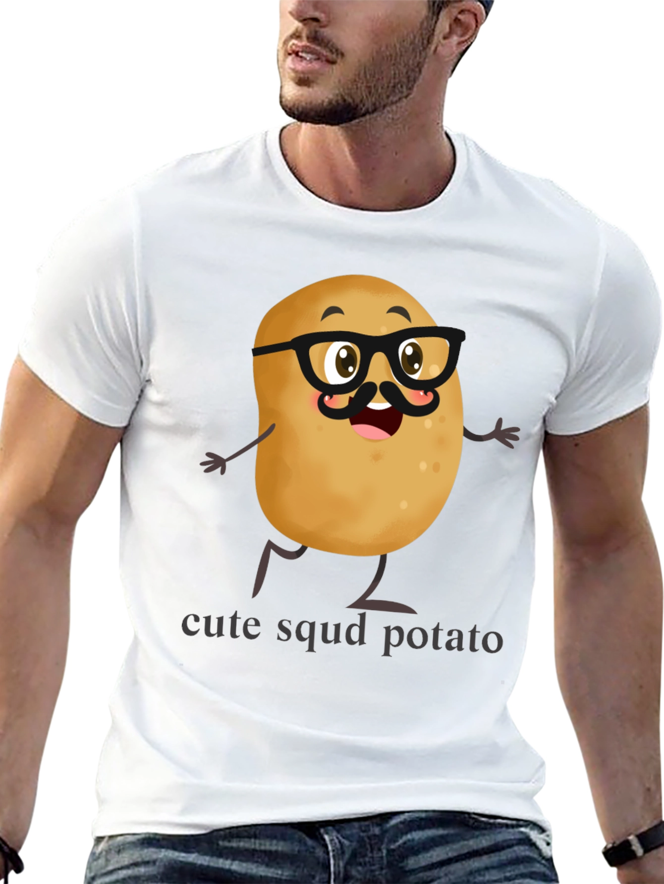Funny Potato Graphic T-Shirt