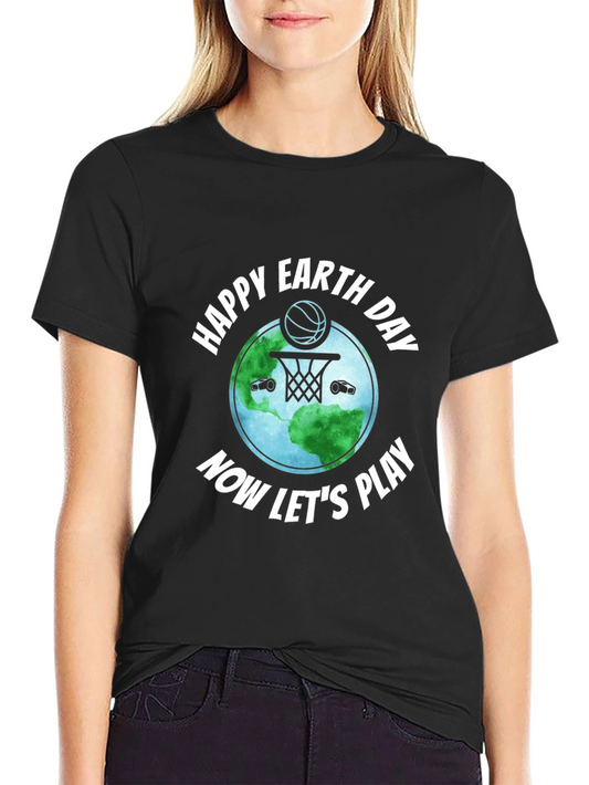 Happy Earth Day Basketball T-Shirt
