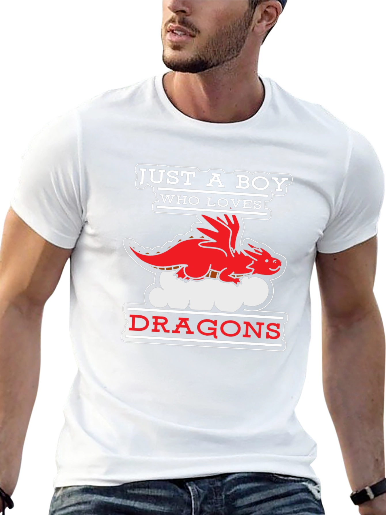 Boy Who Loves Dragons T-Shirt
