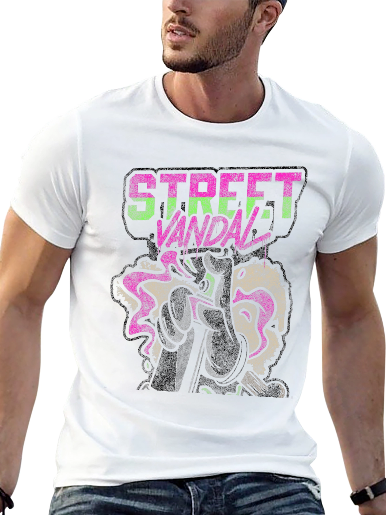 Street Vandal Graphic T-Shirt - Cool Urban Style